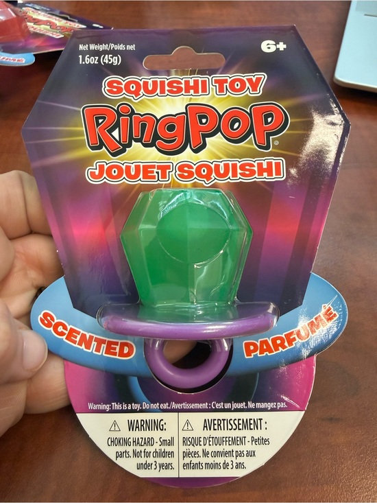 Other - RingPop Scented Squishi Toy NWT